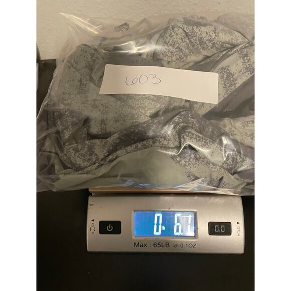 Comfy USA Womens Tunic Size Medium Gray Softshell Abstract Relaxed Lagenlook - Picture 8 of 9